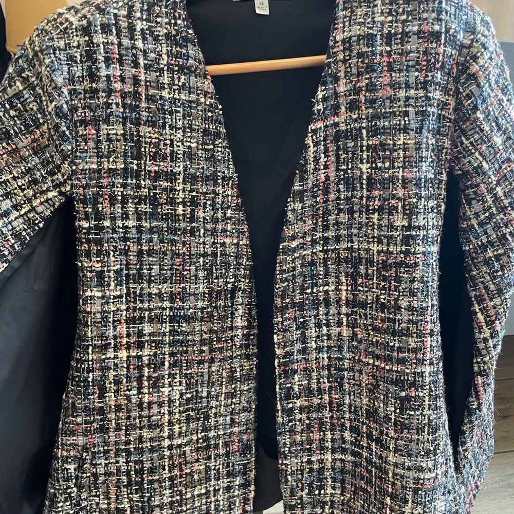 Women's Multicolor Tweed Jacket